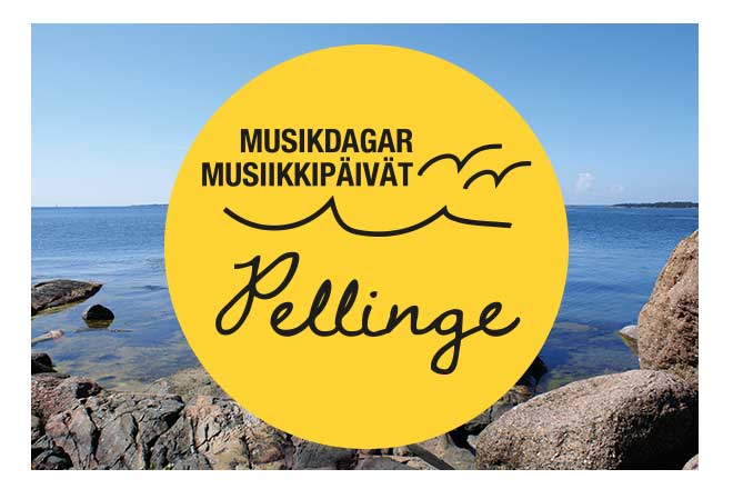 Pellinge Musikdagar logo.
