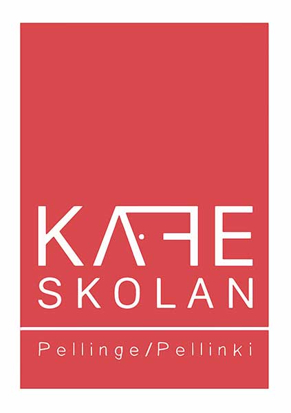 Logo Kafe Skolan på Pellinge.